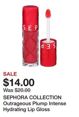 Sephora SEPHORA COLLECTION Outrageous Plump Intense Hydrating Lip Gloss offer