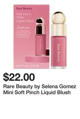 Sephora Rare Beauty by Selena Gomez Mini Soft Pinch Liquid Blush offer