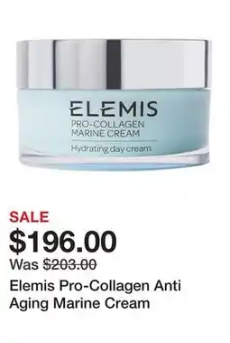 Sephora Elemis Pro-Collagen Anti Aging Marine Cream offer