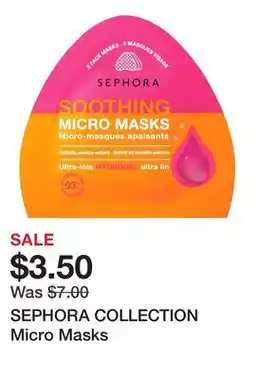 Sephora SEPHORA COLLECTION Micro Masks offer