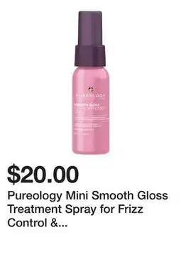 Sephora Pureology Mini Smooth Gloss Treatment Spray for Frizz Control & Hair Shine offer