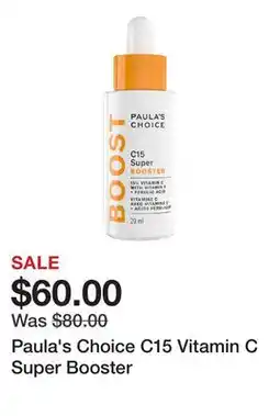Sephora Paula's Choice C15 Vitamin C Super Booster offer