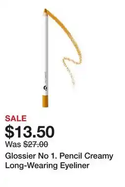 Sephora Glossier No 1. Pencil Creamy Long-Wearing Eyeliner offer