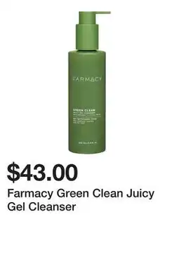 Sephora Farmacy Green Clean Juicy Gel Cleanser offer