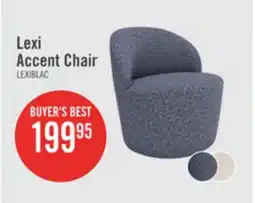 The Brick Lexi 28.35 Fabric Accent Chair – Blue offer