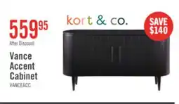 The Brick Kort & Co Vance 55 Cabinet – Matte Black offer
