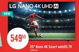 The Brick LG 55 NU700 NANO UHD 4K Smart TV (55NU700BPUA.ACC ) – 2026 Model offer