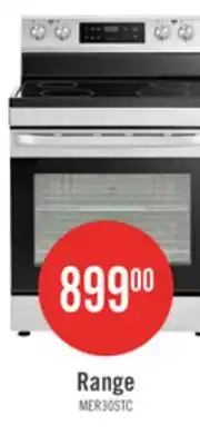 The Brick Midea 30 6.3 Cu. Ft. Electric Range - MER30B14ASTC offer