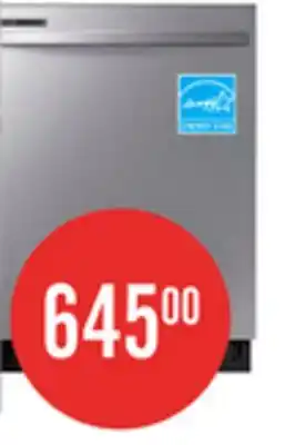 The Brick Samsung 24 53 dBA Built-In Top-Control Dishwasher with Hybrid Tub - DW80CG4021SRAA offer
