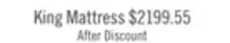The Brick Serta iSeries NXG1200 Tight Top Firm King Mattress offer
