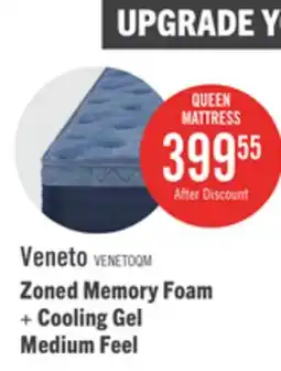 The Brick Springwall Veneto Eurotop Medium Queen Mattress offer