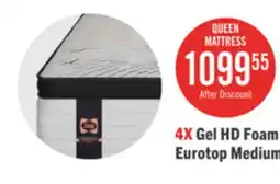 The Brick Sealy Posturepedic Plus 1000 Series Bronson Eurotop Medium Queen Mattress offer