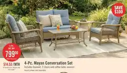 The Brick Mayan 4-Piece Patio Set offer