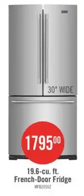 The Brick 19.6-cu. ft. French-Door Fridge offer