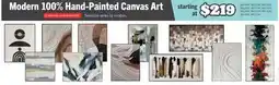 The Brick Vesper Hand-Painted Heavy Textured Wall Art – 36 x 48 offer