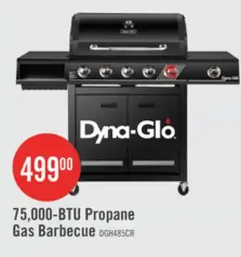 The Brick Dyna-Glo 75,000-BTU Propane Gas Barbecue offer