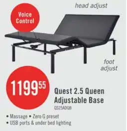 The Brick Quest 2.5 Queen Adjustable Base offer