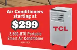 The Brick TCL 8,500 BTU Portable Smart Air Conditioner - H5P44W-CA offer