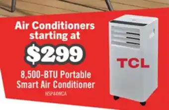 The Brick TCL 8,500 BTU Portable Smart Air Conditioner - H5P44W-CA offer