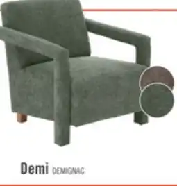 The Brick Demi 30 Linen-Look Accent Chair – Green offer