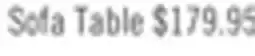 The Brick Kinsley 47.25 Modern Sofa Table - Dark Brown Wood offer