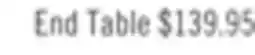 The Brick Kinsley 23.6 Modern End Table - Dark Brown Wood offer