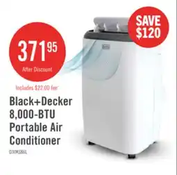 The Brick Black+Decker 8,000 BTU Portable Air Conditioner offer