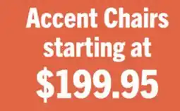 The Brick Accent Chairs offer