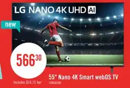 The Brick LG 55 NU850 Nano 4K Smart webOS TV (55NU850BPUA.ACC) – 2026 Model offer