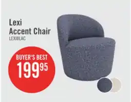 The Brick Lexi 28.35 Fabric Accent Chair – Blue offer