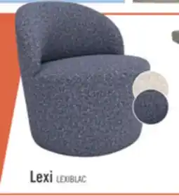 The Brick Lexi 28.35 Fabric Accent Chair – Blue offer