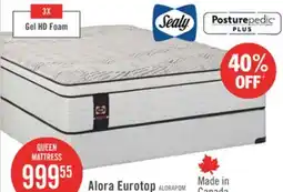 The Brick Sealy Posturepedic Plus Alora Eurotop Plush Queen Mattress offer