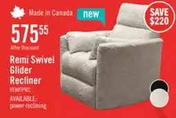 The Brick Remi Swivel Glider Recliner offer