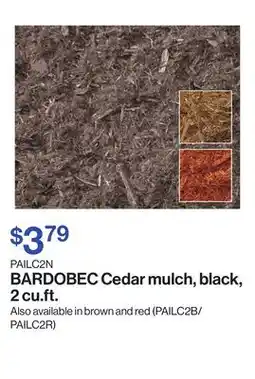 Patrick Morin Cedar mulch, black, 2 cu.ft offer