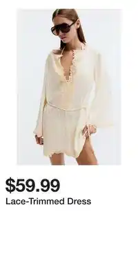 H&M Lace-Trimmed Dress offer