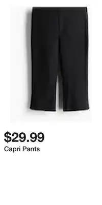 H&M Capri Pants offer