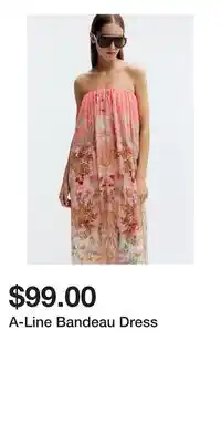 H&M A-Line Bandeau Dress offer
