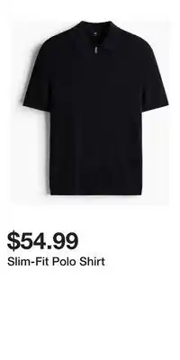 H&M Slim-Fit Polo Shirt offer