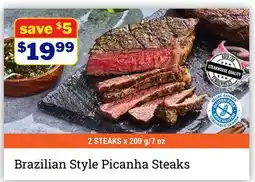 M & M Food Market Brazilian Style Picanha Steaks offer