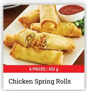 M & M Food Market Chicken Spring Rolls offer