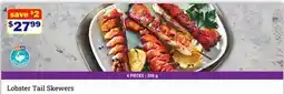 M & M Food Market Lobster Tail Skewers offer
