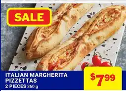 M & M Food Market ITALIAN MARGHERITA PIZZETTAS 2 PIECES offer