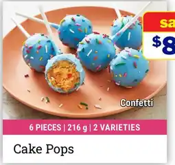 M & M Food Market Cake Pops offer