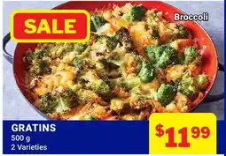M & M Food Market GRATINS Broccoli offer