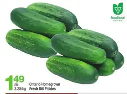 Highland Farms Ontario Homegrown Fresh Dill Pickles offer