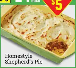 M & M Food Market Homestyle Shepherd's Pie offer