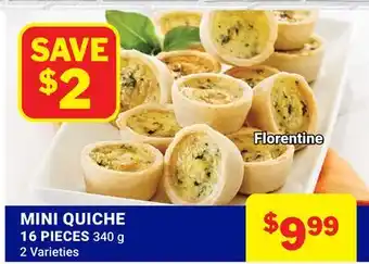 M & M Food Market MINI QUICHE offer