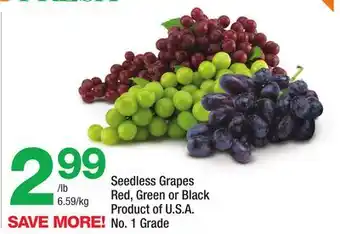 Highland Farms Seedless Grapes offer