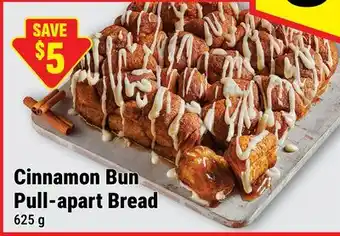 M & M Food Market Cinnamon Bun Pull-apart Bread offer