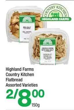 Highland Farms Highland Farms Country Kitchen Flatbread offer